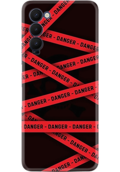 Tecno Camon 18 Kilif Resimli Silikon Danger 1372 536298026