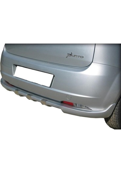Fiat Punto Evo Arka Tampon Altı Kromlu Fiber 2010 ve Sonrası