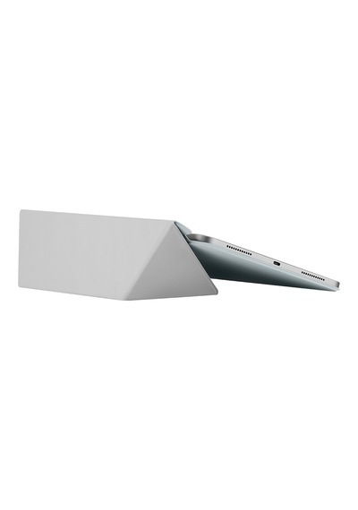 İpad Air 11 2025 M3 Uyumlu Pitaka Folio 3 Kalem Bölmeli Standlı Kılıf Mavi Kapaklı Kılıf