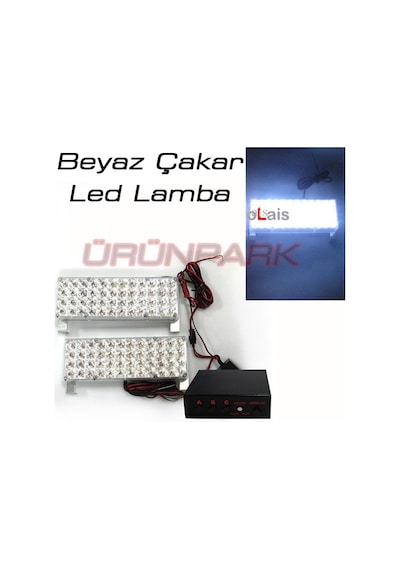 Çakar Lamba Led Çakar Beyaz 96 Led