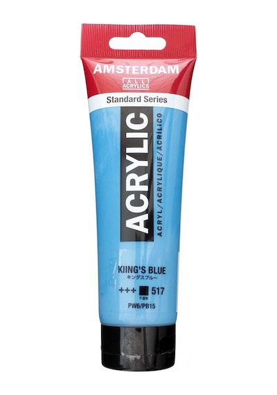 Amsterdam Standart Akrilik Boya 120ml King's Blue / 517 Diğer