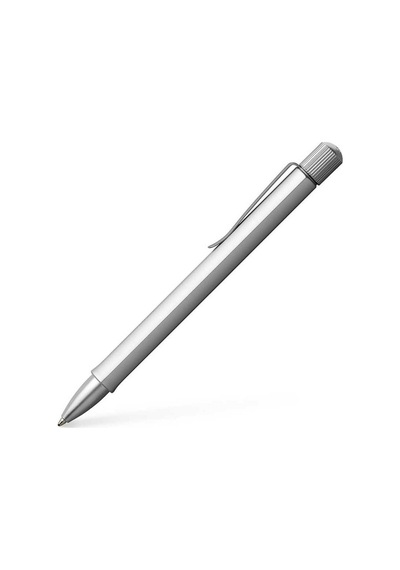 FABER-CASTELL Hexo Tükenmez Kalem Gümüş 140514