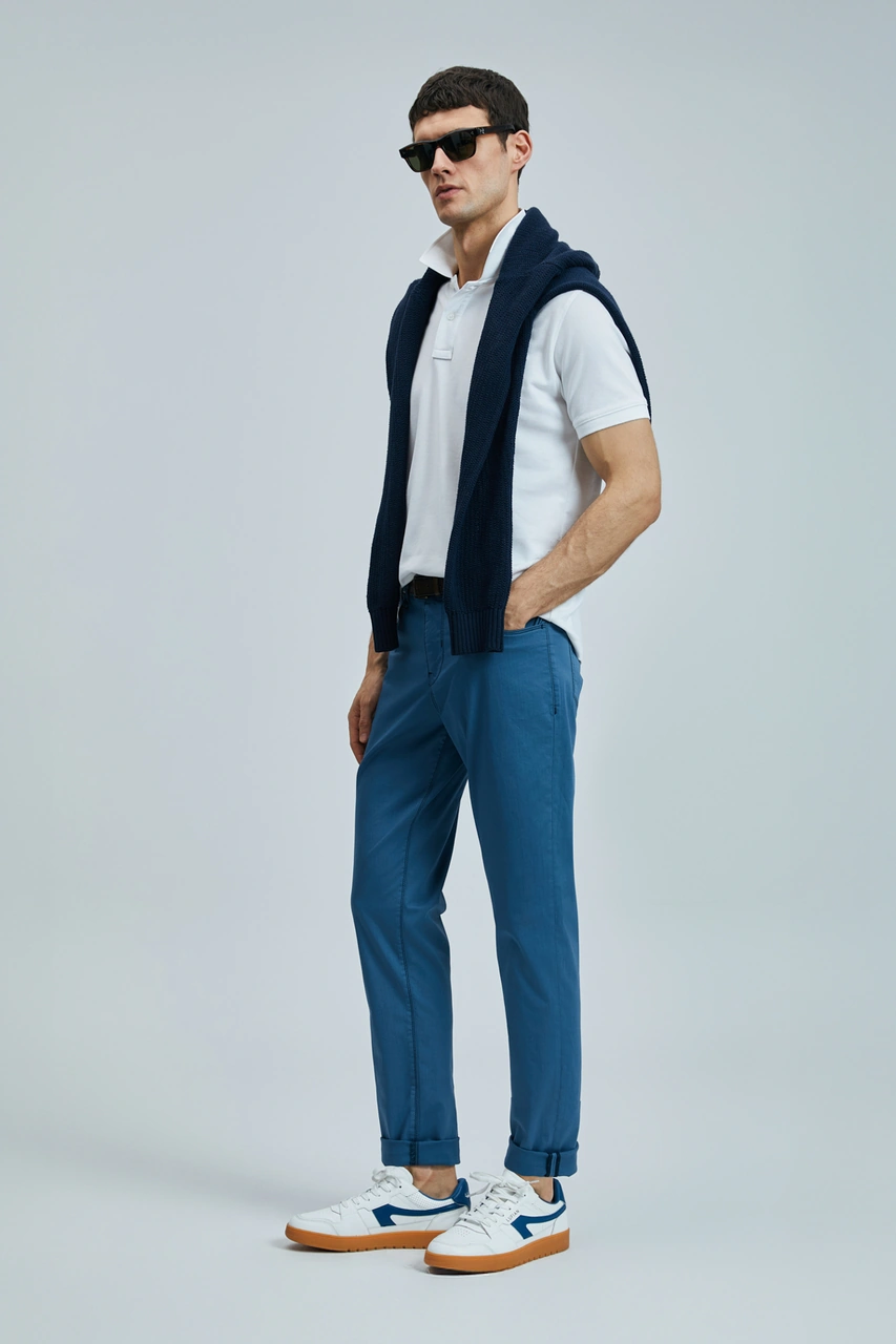 Lufian Helt Spor 5 Cep Erkek Pantolon Slim Fit Mürekkep Lacivert Mürekkep Lacivert 111190347100290 Mürekkep Lacivert