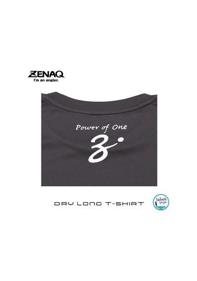 Zenaq Dry Long T-Shirt (Zenaq Logo Dark Grey / L) Çok Renkli