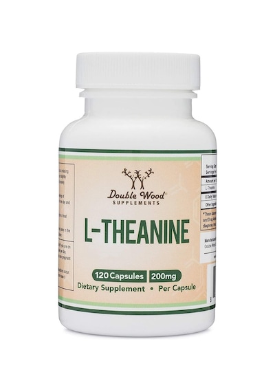 Double Wood L-theanine 200mg 120 Capsules Synergy With Magnesium