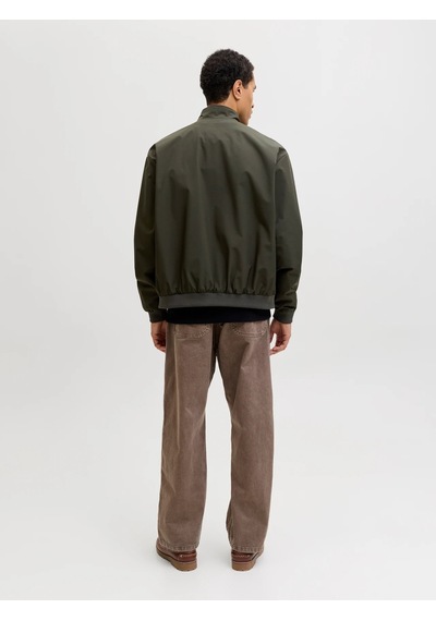 Jack & Jones Jack&jones Jjecharge Stand Collar Erkek Bomber Ceket 12288895 Yeşil