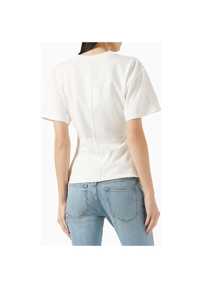 Banana Cici Eero Cinched T-shirt - Beyaz - Pamuklu Premium Kumaş İle Şık Tasarım