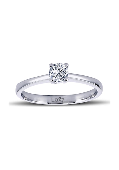 Lova F Renk 0,28 Karat Pırlanta Tektaş Yüzük - 1080012