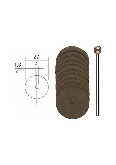 Kesme Diski 10 Lu 22 Mm