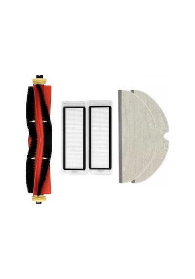 Roborock S50/s55 Maxv Uyumlu 1 Adet Ana Fırça 2 Adet Filtre 2 Adet Mop
