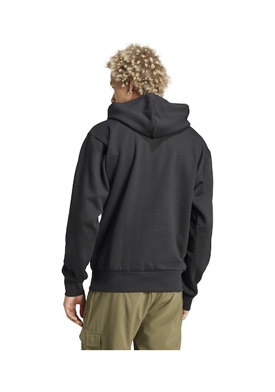 Adidas M Bl Fl Hd Erkek Spor Sweatshırt - In6159 Siyah