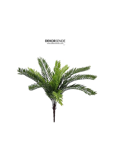 Yapay Bitki Cycas Demet Küçük Yeşil 45 Cm