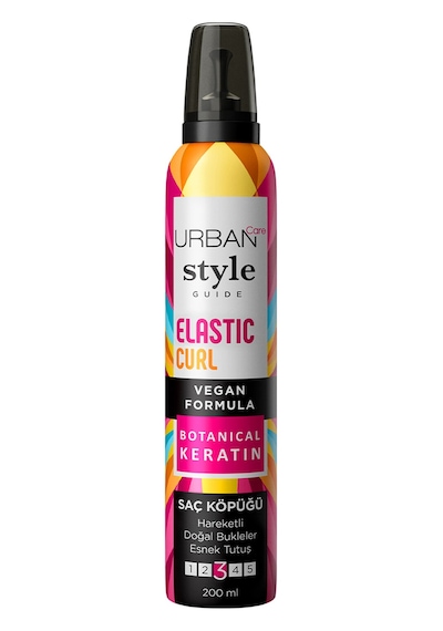 Urban Care Style Elastic Curl Saç Köpüğü 200 Ml