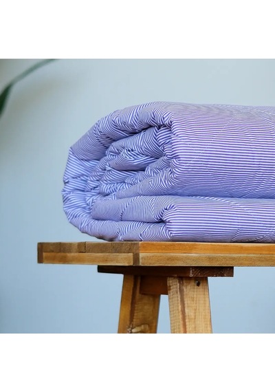 Özyurtlar Home %100 Merinos Kuzu Yün Pike Battal Boy 220x240 Lila - Mor