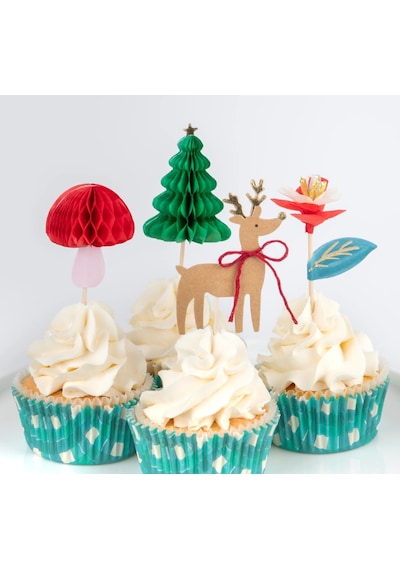Meri Meri - Winter Woodland - Orman Cupcake Kiti 0 - 99