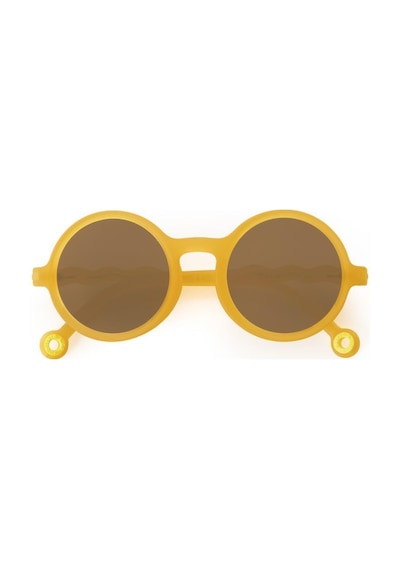 Olivio&co Classic Round Çocuk Güneş Gözlüğü - Citrus Yellow Çok Renkli