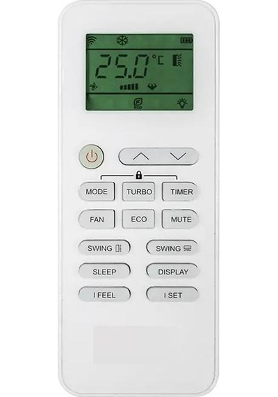 Airfel İle Uyumlu Model Ltxq71c İnverter Klima Kumandası