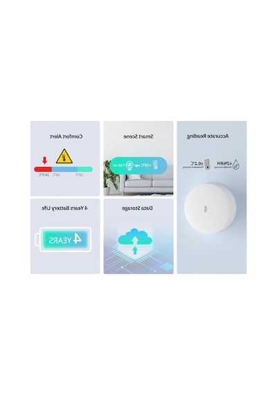 Zigbee Sıcaklık Ve Nem İzleme Sensörü, Akıllı Ev Teknolojisi