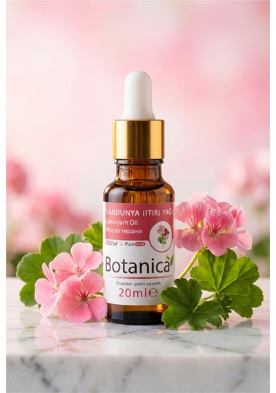 Botanica %100 Saf Sardunya Itır Yağı Cilt Yenileme Aromaterapi Rahatlatıcı Doğal Uçucu Bitkisel 20 Ml 20 ML
