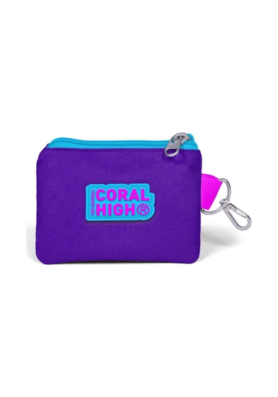 Coral High Pembe Kedi Bozuk Para Çantası - Kız Çocuk