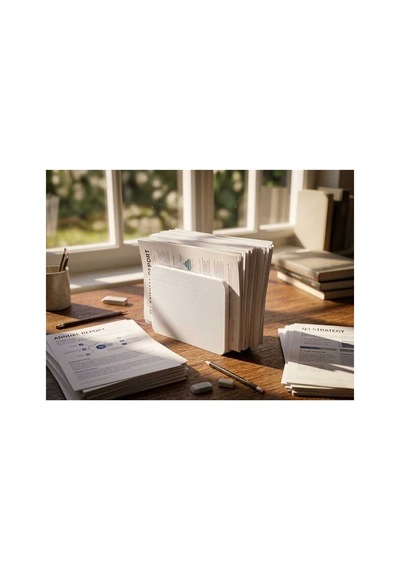 Beyaz Masaüstü Evrak Düzenleyici Organizer - A4 Zarf Ve Klasör Toparlayıcı Stant 12x4x10 Cm