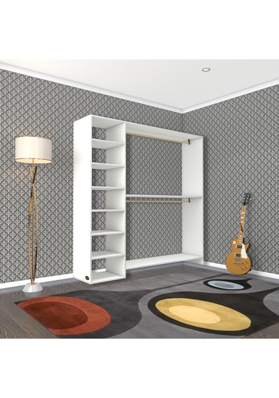 Kenzlife giysi dolabı abdurrahman 180*180*40 byz gardırop