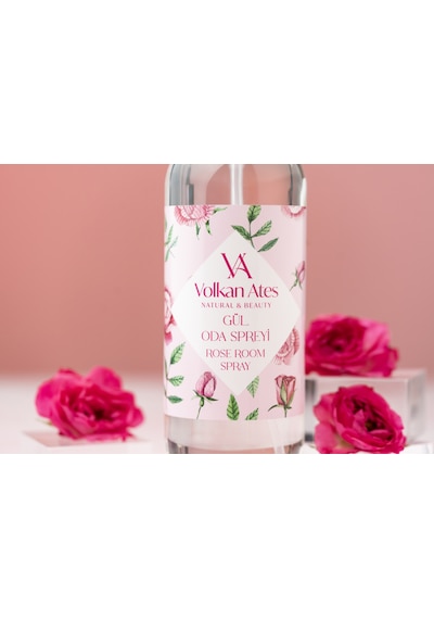 Volkan Ates Natural & Beauty Gül Kokulu Oda Spreyi Gül 400 ML