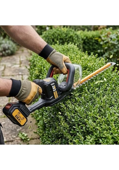 Dg220 18volt 4.0ah Li-ion Tek Akülü Kömürsüz 61cm Profesyonel Çit Budama