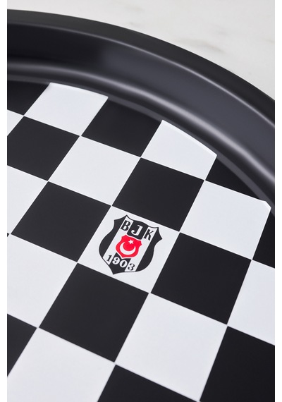 Karaca X Taraftar Lisanslı Metal Tepsi 34 Cm Siyah