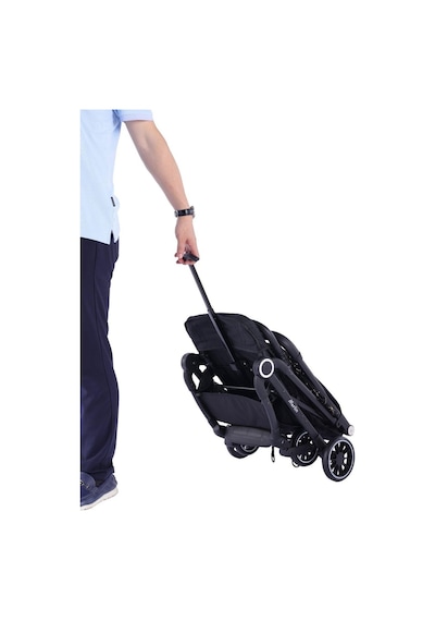 Baby Storch - Merlin Model Compact Bebek Arabası Kabin Boy - Siyah