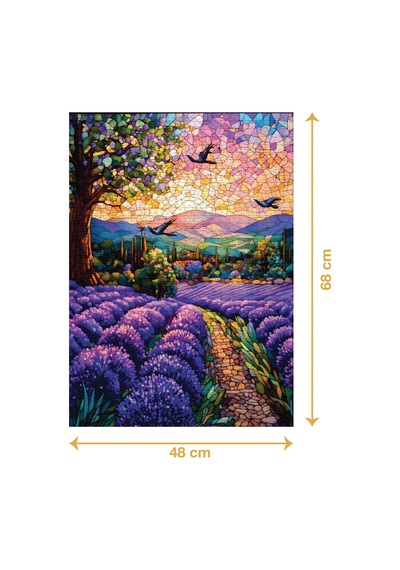 Ca Games 1000 Parça Mor Bahçe Puzzle 7053