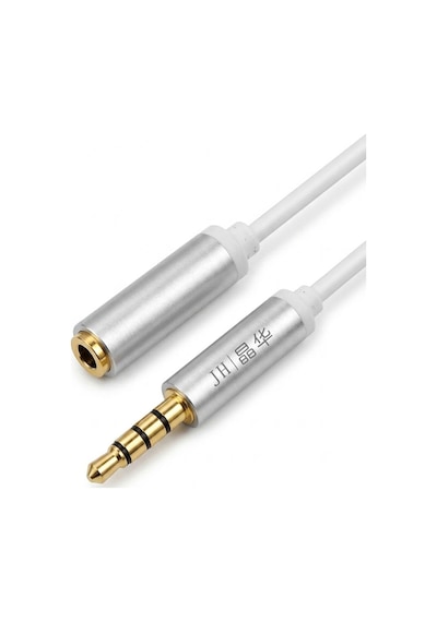 3.5mm Trrs Aux Ses Uzatma Kablosu 1.2 Metre, 4 Kutuplu Erkek Dişi Stereo Mikrofon Destekli Jack Kablo, Telefon Tablet Bilgisayar Araç Uyumlu, Altın Kaplama A320d 3.5mm Trrs Aux Ses Uzatma Kablosu 1.2 Metre, 4 Kutuplu Erkek Dişi Stereo Mikrofon Destekli Jack Kablo, Telefon Tablet Bilgisayar Araç Uyumlu, Altın Kaplama A320d
