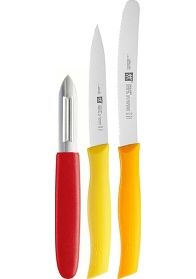 Zwilling 38099003 Twin Grip 3 Parça Bıçak Seti Çok Renkli