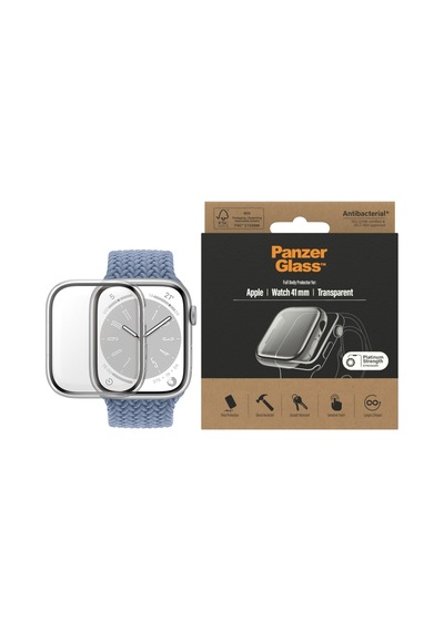 Panzerglass Full Body Apple Watch Uyumlu Series 9 8 7 41mm Transparent