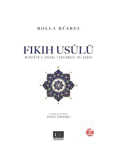 Fıkıh Usulü - Molla Hüsrev - Özgü Yayıncılık