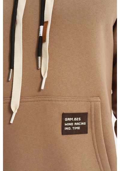 AR-MA Arma Erkek Kapüşonlu Sweatshirt Regular Fit, 3 İplik Şardonlu, Kanguru Cepli, Basic Örme K30254629002 Gri AR-MA Arma Erkek Kapüşonlu Sweatshirt Regular Fit, 3 İplik Şardonlu, Kanguru Cepli, Basic Örme K30254629002 Gri