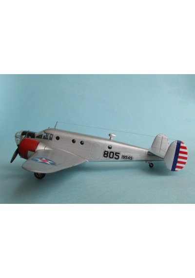 Beechcraft At 11 Kansan Pm Model Demonte Plastik Uçak Maket Kiti