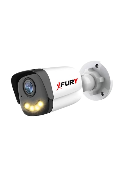 Fury 5mp Lens 1080p Full Hd Ahd 4 Led Gece Görüşlü Renkli Su Geçirmez Güvenlik Kamera