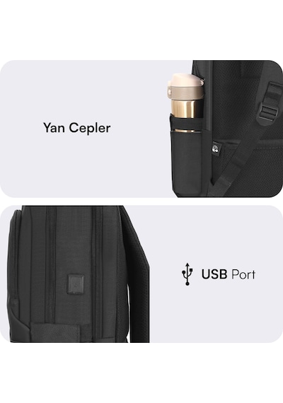 Mack Mce-1212 16 Offıce Pro-3 Eco Notebook Sırt Çantası Siyah