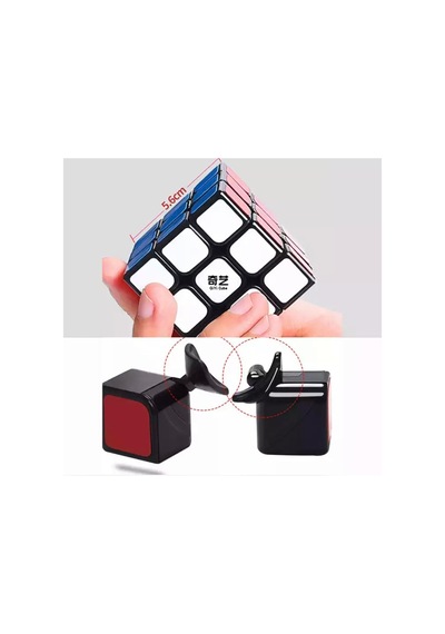 Qı Yı Toys Speed Cube Son Nesil 3x3x3 Rubik Küpü Zeka Küpü Sihirli Cube, Hızlı Ve Pürüzsüz, Day Standart