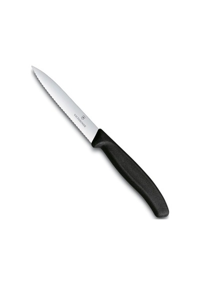 Victorinox 6.7733 10 CM Tırtıklı Soyma Bıçağı Lazer Yazı