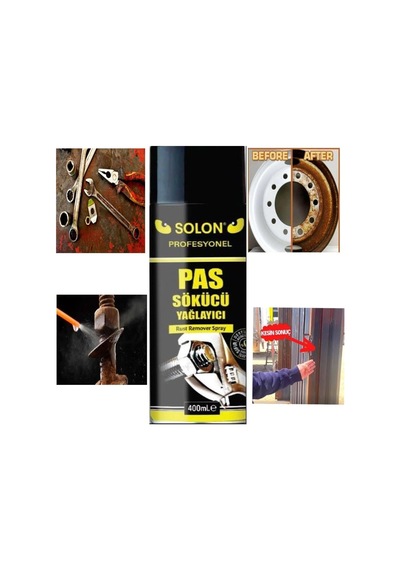 Solon Extra Pas Sökücü Ve Yağlayıcı 400 Ml