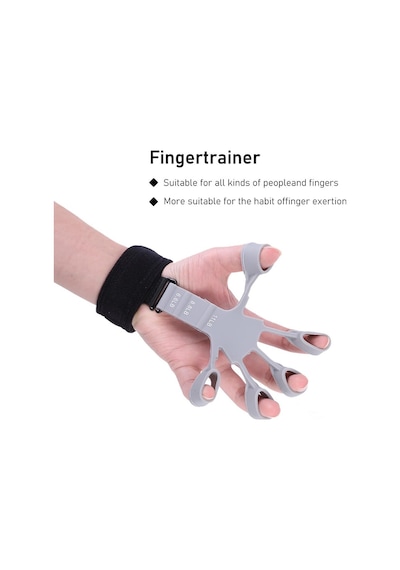Valkyrie Gripster Bilek Kol Parmak  Egzersiz Aleti Gri