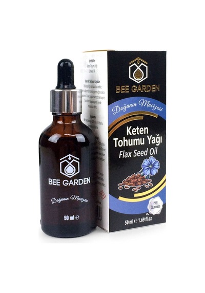 Saçları Nemlendirmeye Hızlı Uzamasına Yardımcı Orijinal Saf Keten Tohumu Yağı 50 Ml