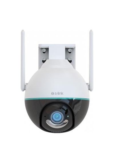 S-lınk Sl-ptz04, Akıllı Güvenlik Kamerası, Wifi, 4mpix, 3.6mm Lens, 25m. Gece Görüşü, Hareket Algılama, İki Yönlü Ses, Micro Sd Kartlı, Tuya Yazılım