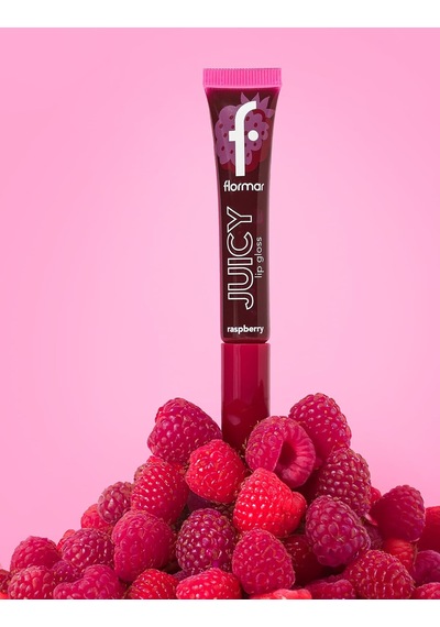 Juicy Doğal Renk Veren Meyve Aromalı Nemlendirici Dudak Parlatıcısı 001 Raspberry