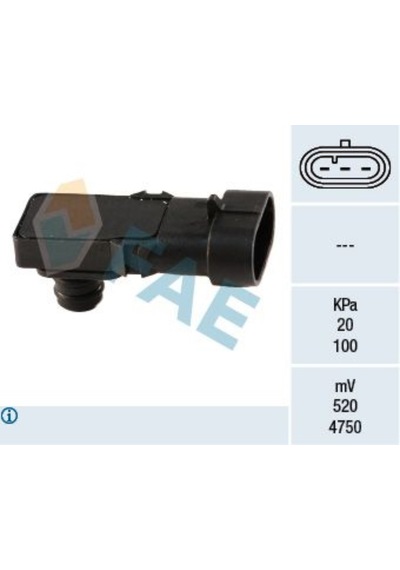 FAE 15016 BASINÇ SENSÖRÜ HAVA KAPTÖRÜ DUSTER LOGAN II SANDER II C