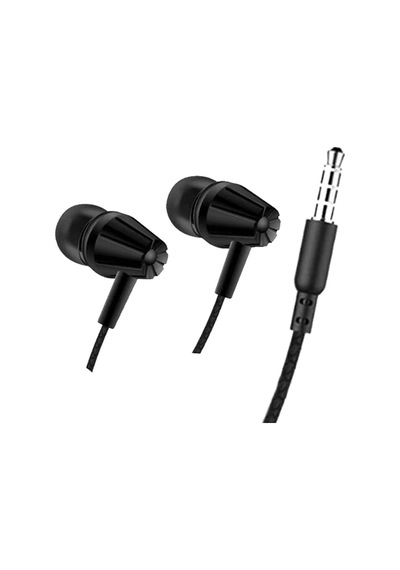 Lenipa Siyah Mikrofonlu Kablolu 3.5 Mm Jack Apple Uyumlu iPhone Samsung Xioami Stero Studio Kulakiçi Kulaklık