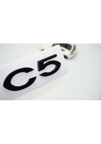 Dk Tuning Citroen C5 2008-2017 Bagaj Siyah Abs 3m 3d Yazı Logo Am