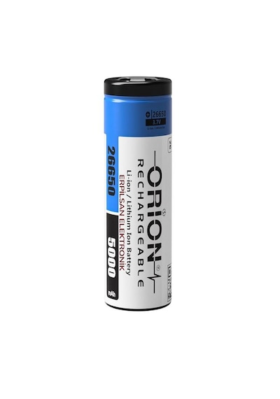 Orion 26650 3.7v 5000mah 2c Şarj Edilebilir Li-ion Pil
